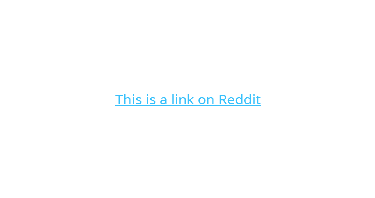 How to Add Links into Reddit Post and Comments