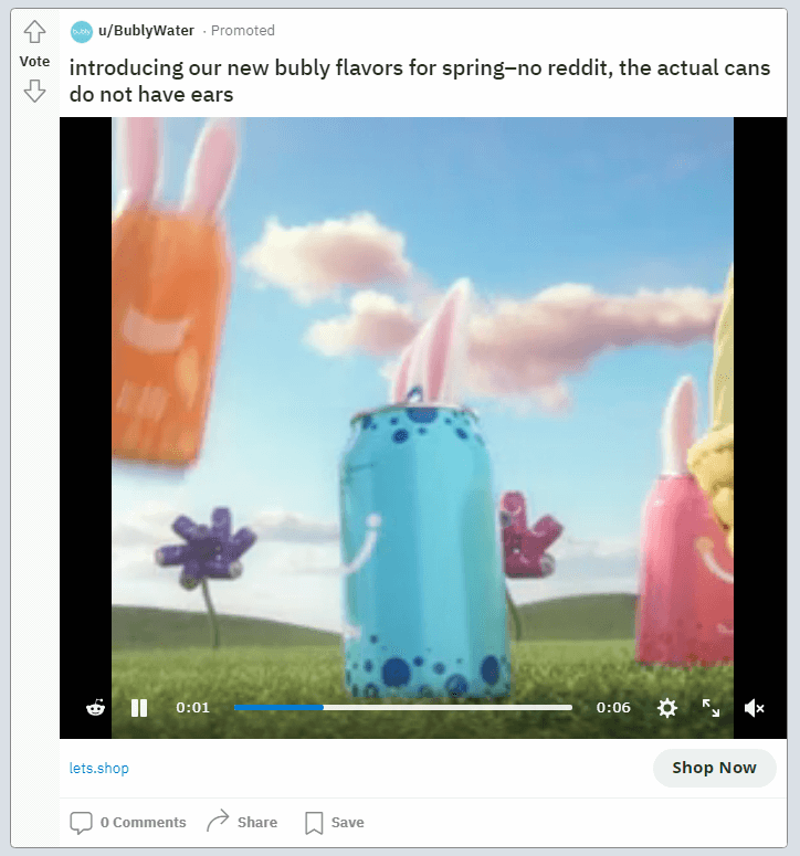 Reddit Promoted Video Ads